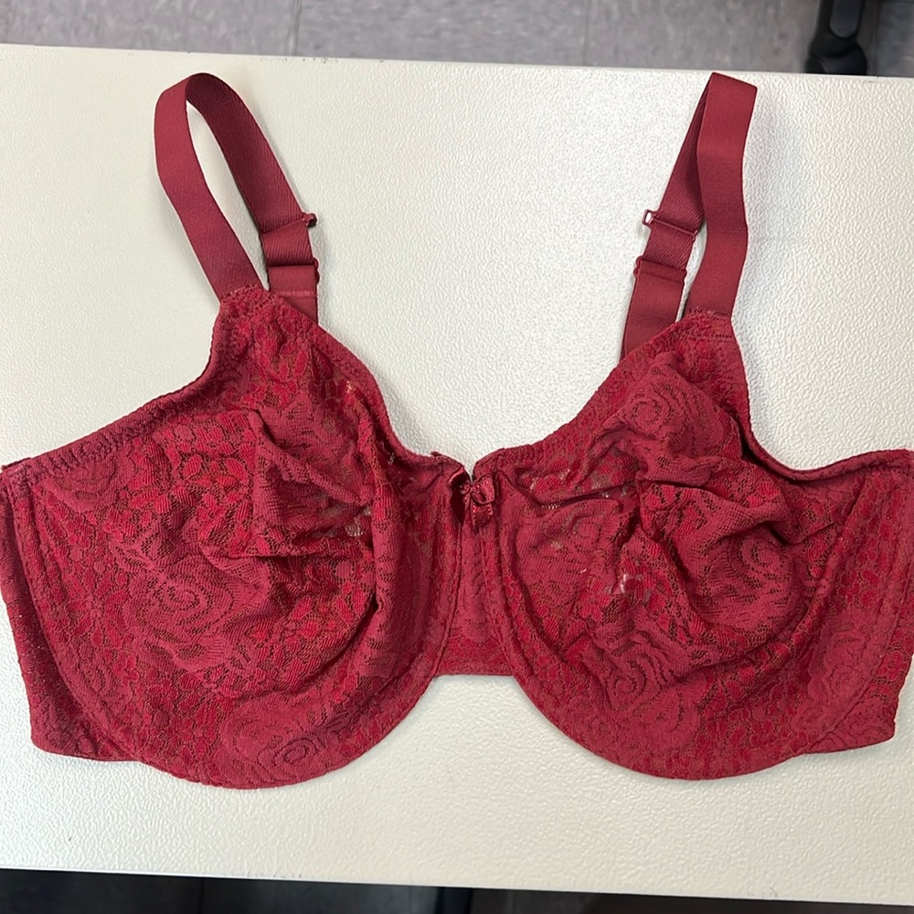 Wacoal Halo Lace Underwire Bra Style 851205 size 38DDD